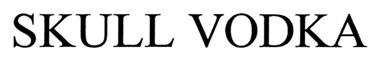 skull vodka