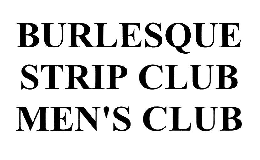 burlesque strip club men's club