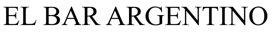 el bar argentino