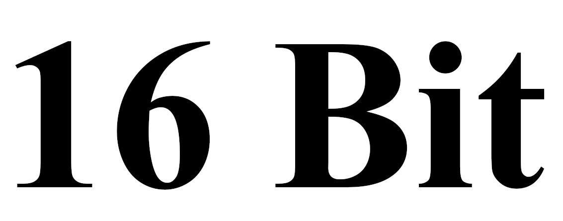 16 bit