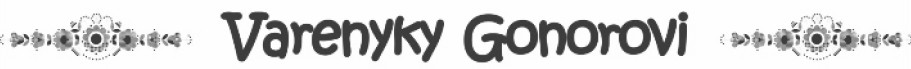 varenyky gonorovi