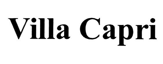 villa capri