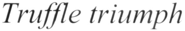 truffle triumph
