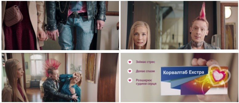 розширює судини серця