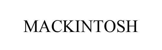 mackintosh