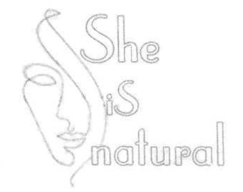 she is natural