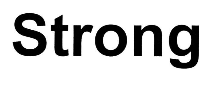 strong