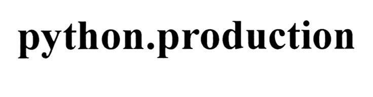 python.production