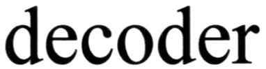 decoder