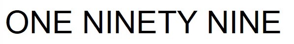 one ninety nine