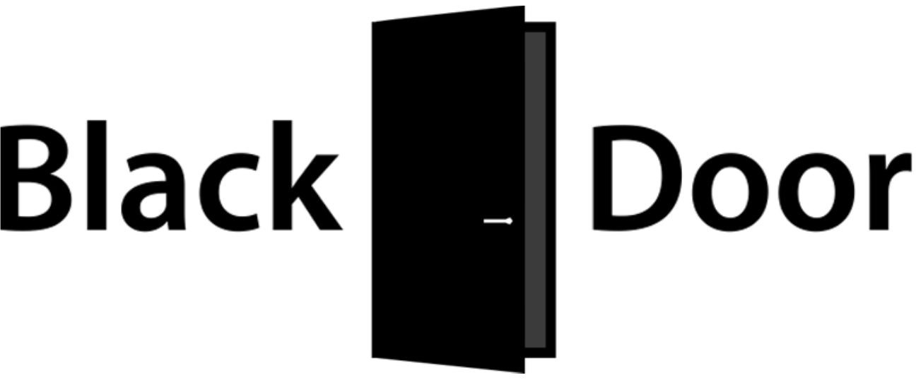black door