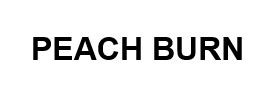 peach burn