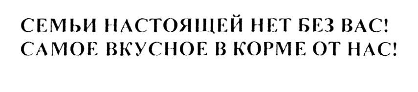 самое вкусное в корме от нас
