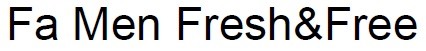 fa men fresh&free