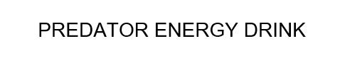 predator energy drink