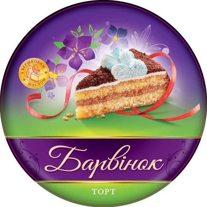 барвінок торт