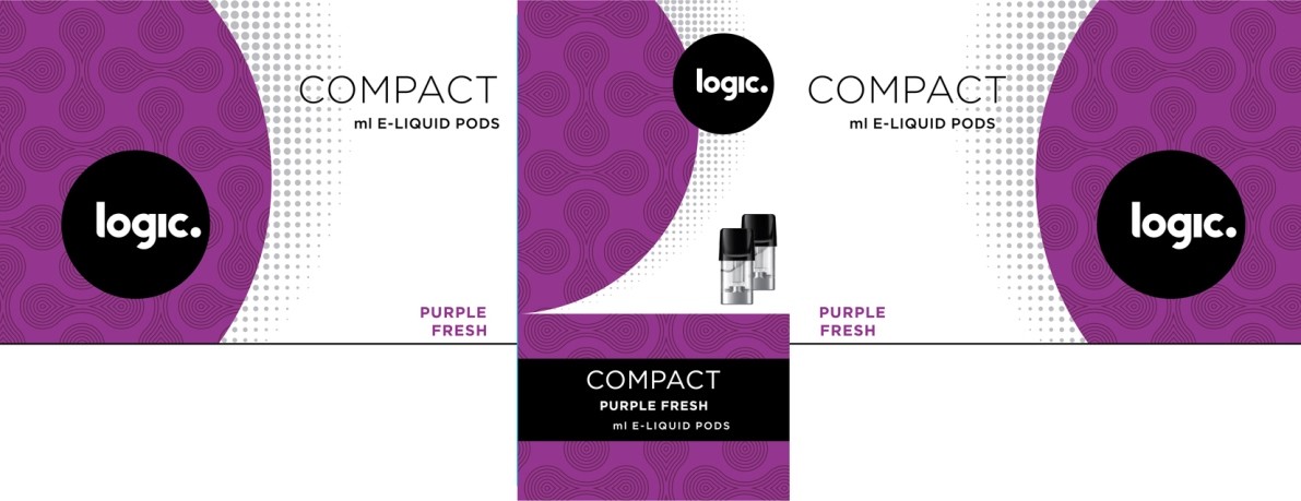 compact ml e-liquid pods
