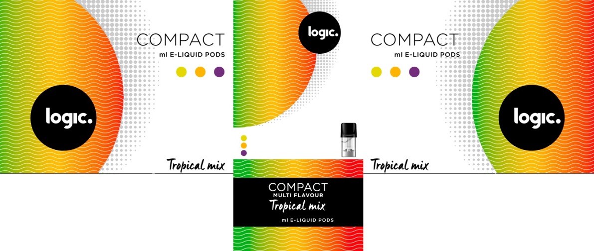 compact ml e-liquid pods