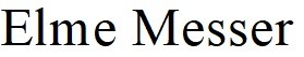 elme messer