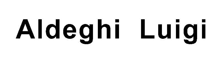 aldeghi luigi