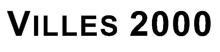 villes 2000