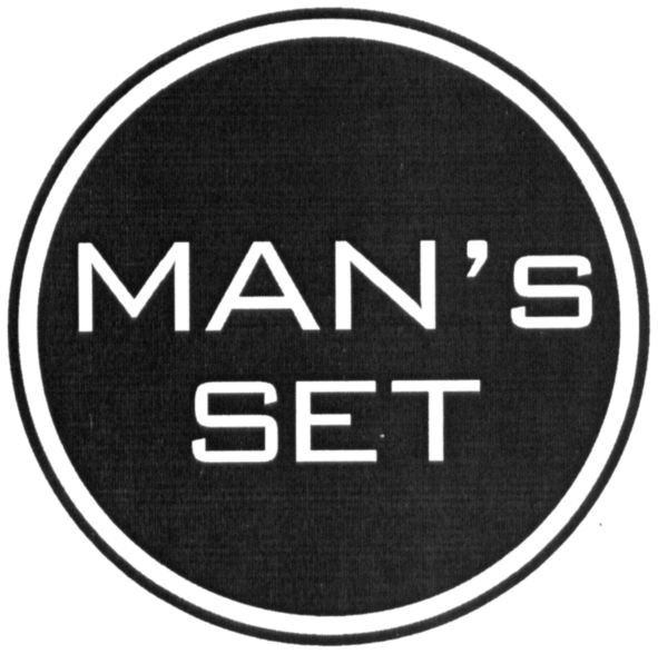 man's set