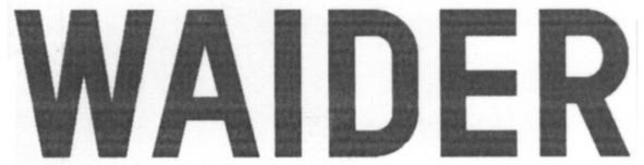 waider