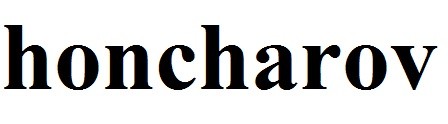 honcharov