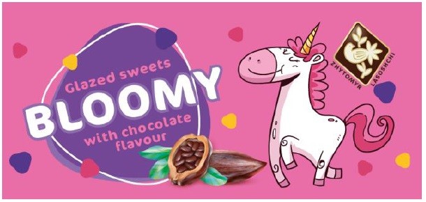 with chocolate flavour