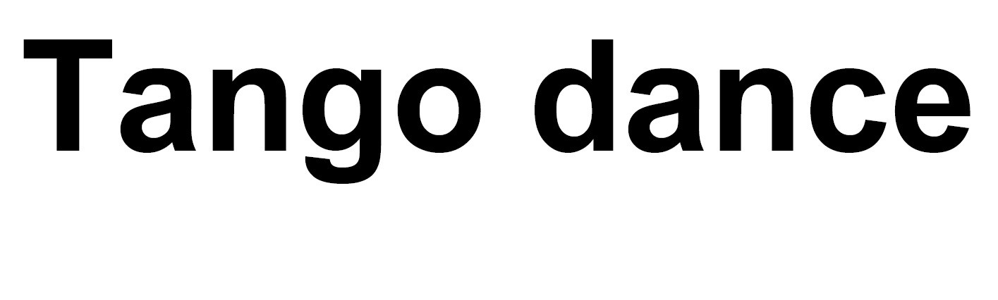 tango dance