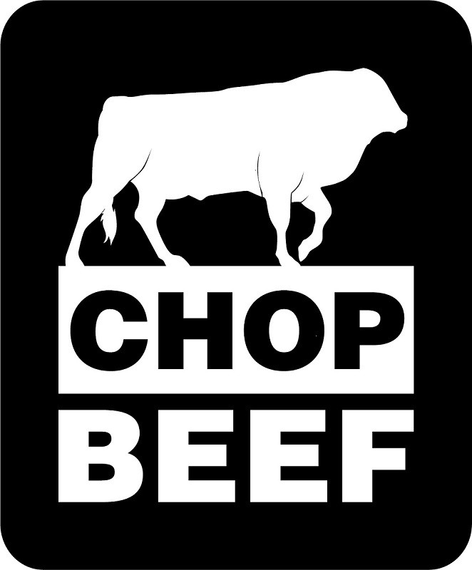 chop beef