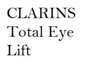 clarins total eye lift