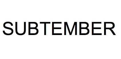 subtember