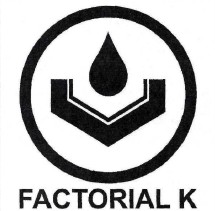 factorial k