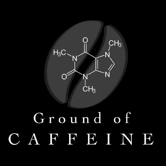 ground of caffeine
