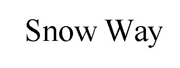 snow way