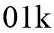 01k
