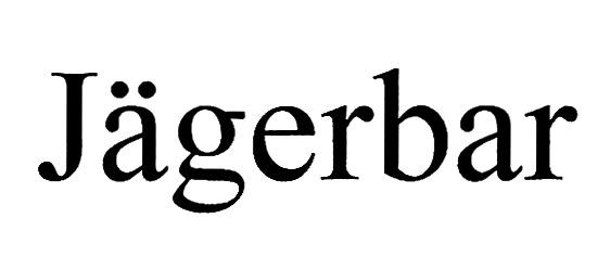 jagerbar