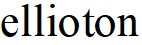 ellioton