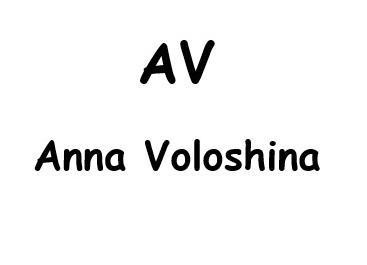 anna voloshina