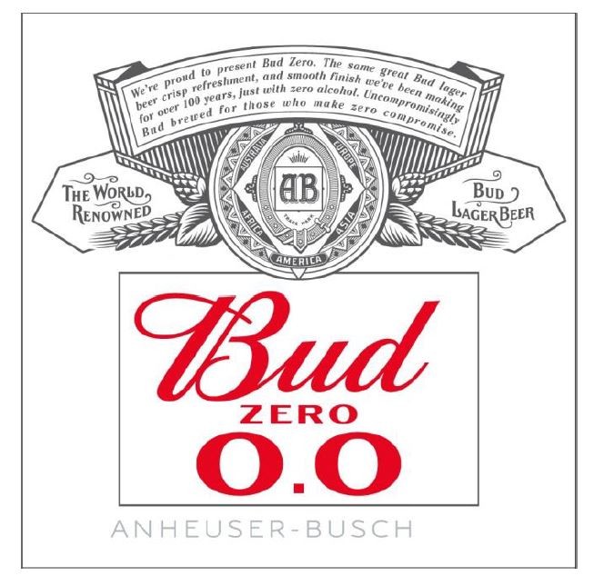 the same great bud lager beer crisp refreshment, and smooth finish we`ve been making for over 100 years, just with zero alcohol