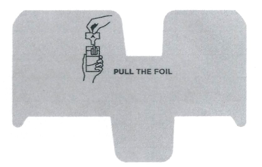 pull the foil