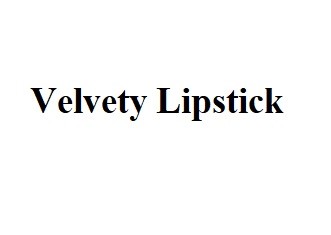 velvety lipstick