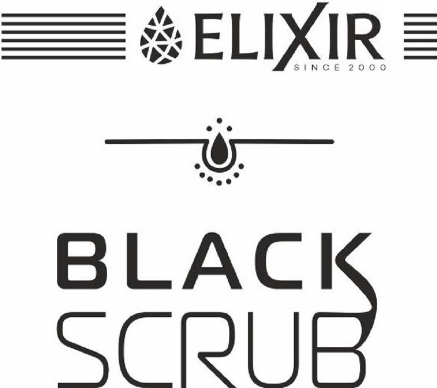 black scrub
