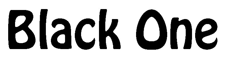 black one