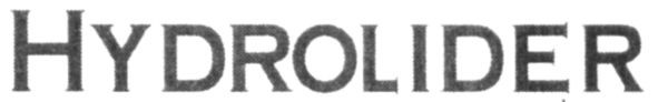 hydrolider