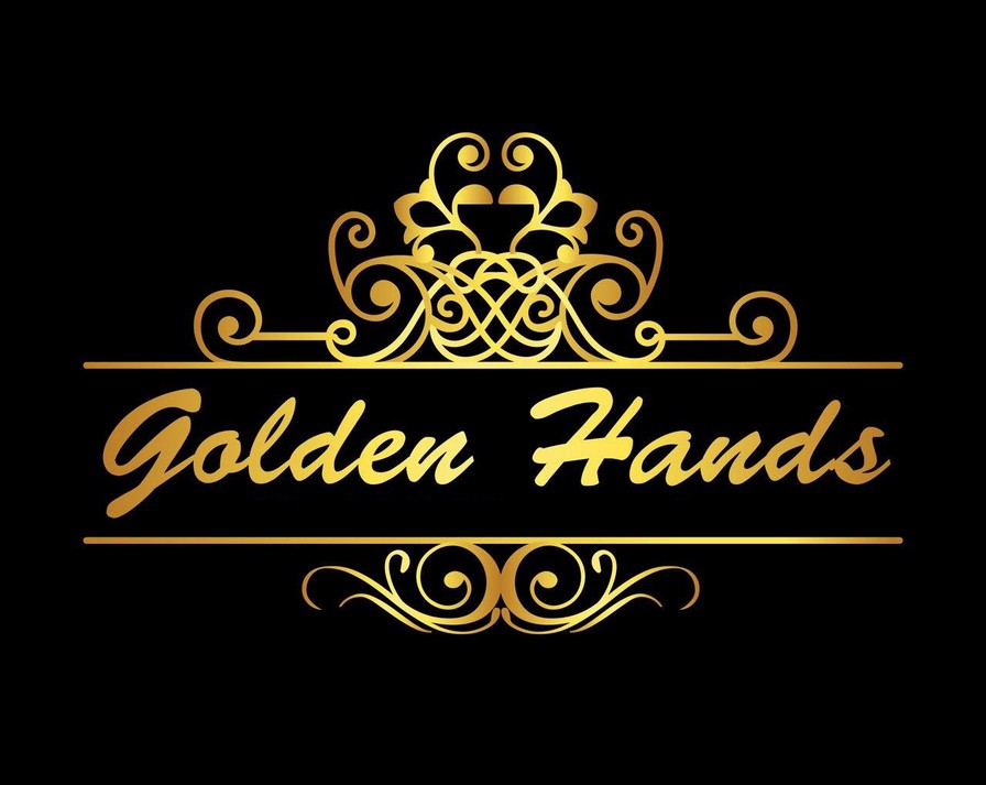 golden hands