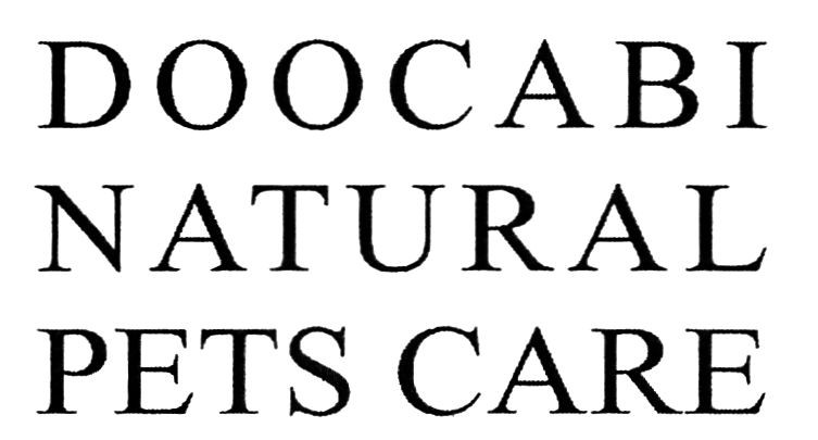 doocabi natural pets care