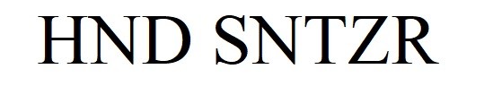 hnd sntzr