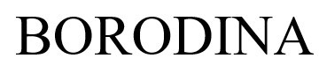 borodina
